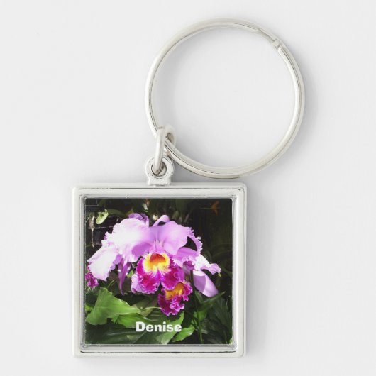 Sleutelhanger Orchid Name (Voorkant)
