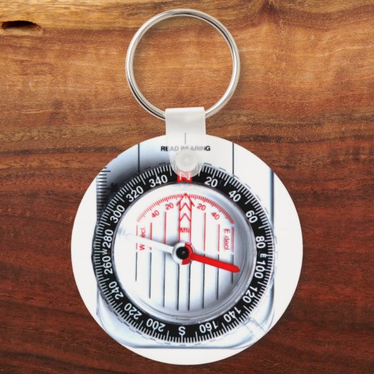 Sleutelhanger - Orienteerkompas (Voorkant)