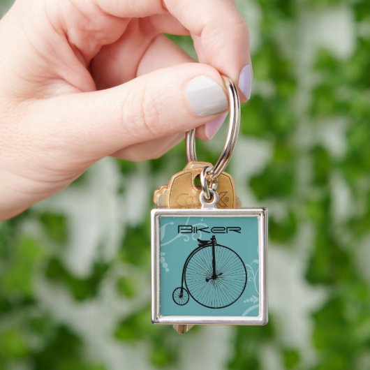 Sleutelhanger Oude Fiets (Hand)
