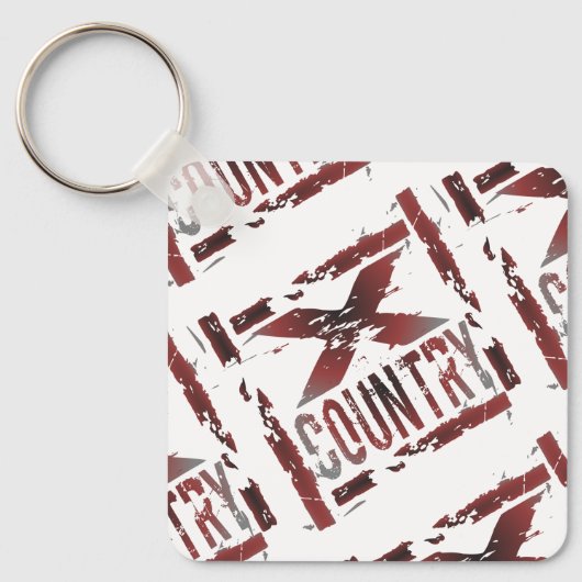 Sleutelhanger over land X-land (Voorkant)