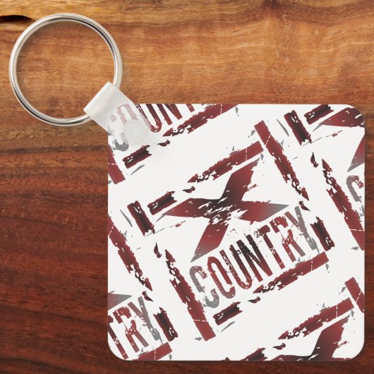 Sleutelhanger over land X-land (Voorkant)