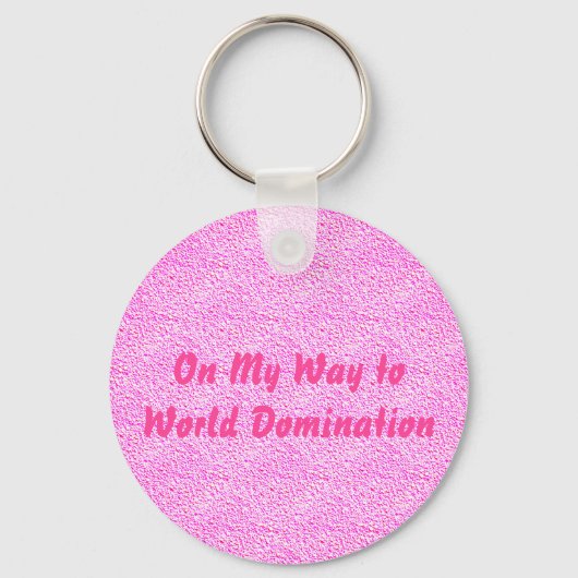 Sleutelhanger over wereldheerschappij (Voorkant)