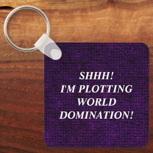 Sleutelhanger over wereldheerschappij (Voorkant)