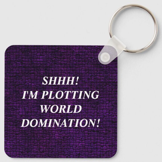 Sleutelhanger over wereldheerschappij (Achterkant)