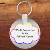 Sleutelhanger over wereldheerschappij (Voorkant)