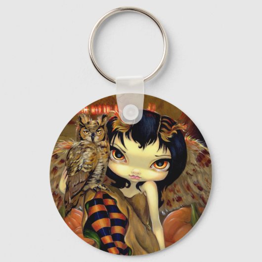 sleutelhanger "Owlyn in Autumn" (Voorkant)