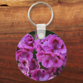 Sleutelhanger, "Paarse Azalea Blossom" Sleutelhanger (Voorkant)