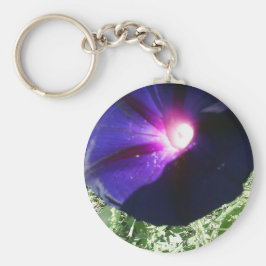 Sleutelhanger Paarse morning Glory Flower