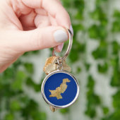 Sleutelhanger Pakistaanse kaart (Hand)