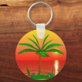 Sleutelhanger palmboom (Voorkant)