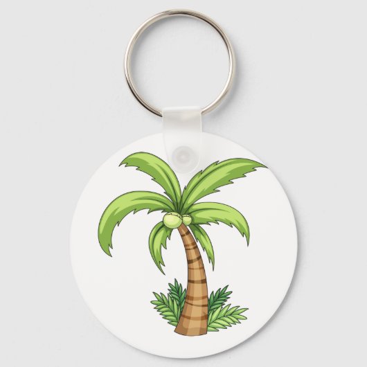 Sleutelhanger palmboom (Voorkant)