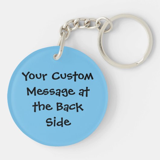 Sleutelhanger palmboom Cartoon (Achterkant)