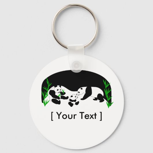 Sleutelhanger Panda (Voorkant)