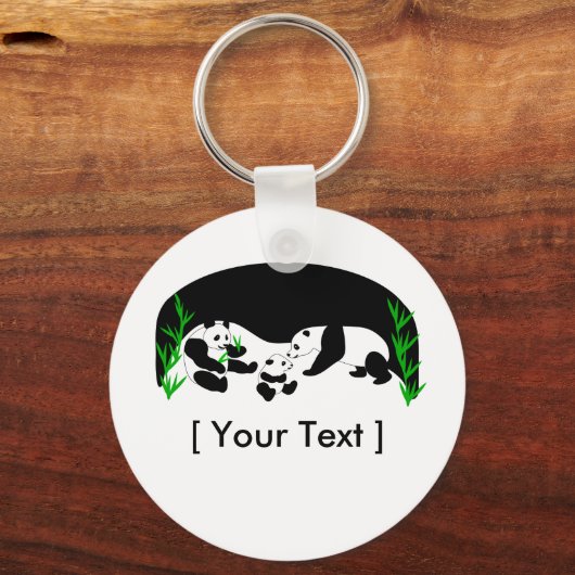 Sleutelhanger Panda (Voorkant)