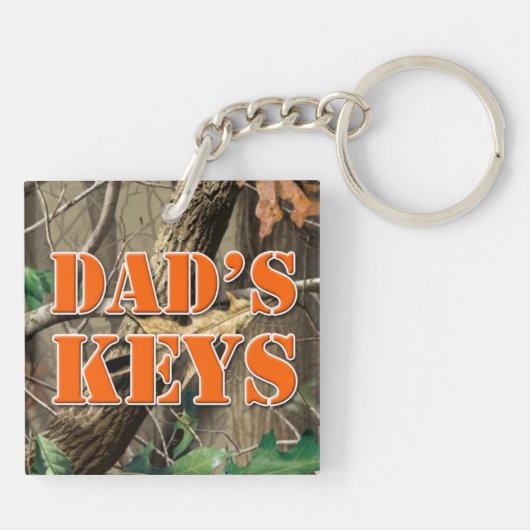 sleutelhanger 'Papa's Keys' (Achterkant)