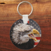 Sleutelhanger patriottisch Afbeelding Eagle (Voorkant)