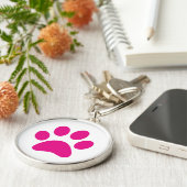 Sleutelhanger Paw Print (Zijkant)