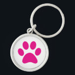 Sleutelhanger Paw Print<br><div class="desc">Paw,  print,  hond,  kat,  huisdier,  puppy,  kitten,  sympathie,  keepasj,  herinnering</div>