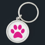 Sleutelhanger Paw Print<br><div class="desc">Paw,  print,  hond,  kat,  huisdier,  puppy,  kitten,  sympathie,  keepasj,  herinnering</div>