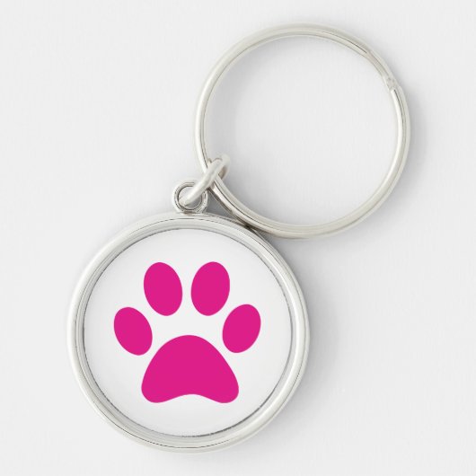 Sleutelhanger Paw Print (Voorkant)