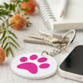 Sleutelhanger Paw Print (Voorkant Rechts)