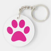 Sleutelhanger Paw Print (Achterkant)