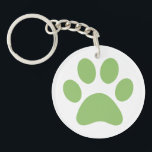 Sleutelhanger Paw Print<br><div class="desc">Fun Paw-afdrukontwerp voor dierenvrienden!</div>
