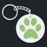 Sleutelhanger Paw Print<br><div class="desc">Fun Paw-afdrukontwerp voor dierenvrienden!</div>