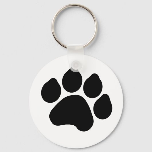Sleutelhanger Paw Print (Voorkant)