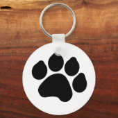 Sleutelhanger Paw Print (Voorkant)