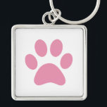 Sleutelhanger Paw Print<br><div class="desc">Fun Paw-afdrukontwerp voor dierenvrienden!</div>