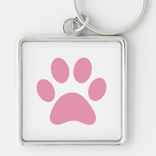 Sleutelhanger Paw Print (Voorkant)