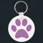 Sleutelhanger Paw Print<br><div class="desc">Fun Paw-afdrukontwerp voor dierenvrienden!</div>