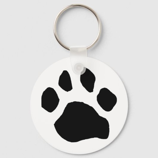 Sleutelhanger Paw Print (Voorkant)