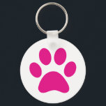 Sleutelhanger Paw Print<br><div class="desc">Paw,  print,  hond,  kat,  huisdier,  puppy,  kitten,  sympathie,  keepasj,  herinnering</div>