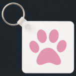 Sleutelhanger Paw Print<br><div class="desc">Fun Paw-afdrukontwerp voor dierenvrienden!</div>