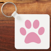 Sleutelhanger Paw Print (Voorkant)