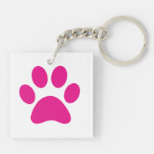 Sleutelhanger Paw Print (Achterkant)