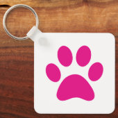Sleutelhanger Paw Print (Voorkant)