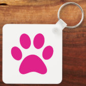 Sleutelhanger Paw Print (Achterkant)