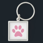 Sleutelhanger Paw Print<br><div class="desc">Fun Paw-afdrukontwerp voor dierenvrienden!</div>