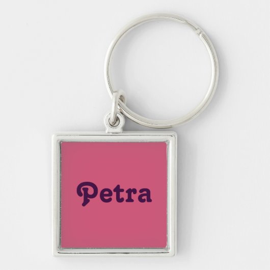 Sleutelhanger Petra (Voorkant)