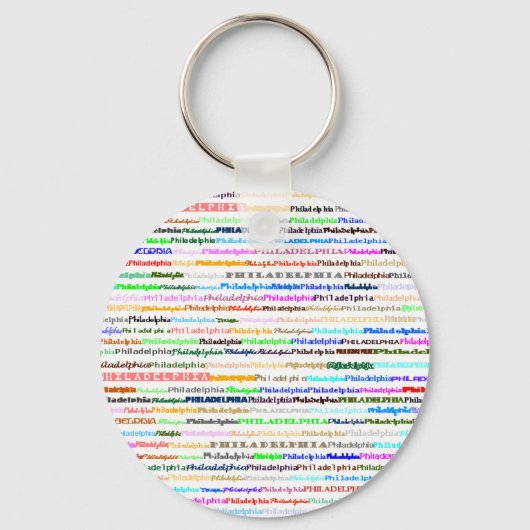 Sleutelhanger Philadelphia (Voorkant)