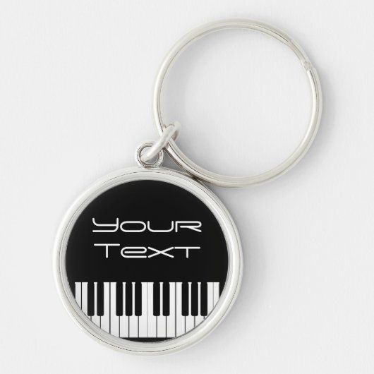 Sleutelhanger Piano-toetsenbord (Voorkant)