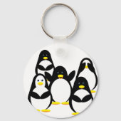 Sleutelhanger Pinguïn Party (Voorkant)