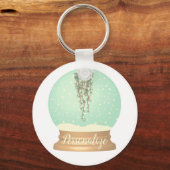 Sleutelhanger plant sneeuw wereldbol (Voorkant)