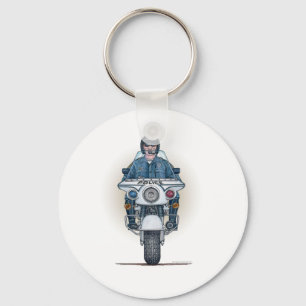 Sleutelhanger Politiemotorfiets