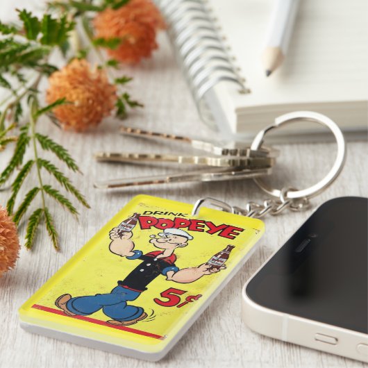 Sleutelhanger Popeye (Voorkant Rechts)
