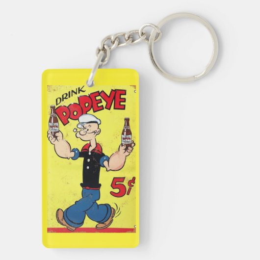 Sleutelhanger Popeye (achterkant)