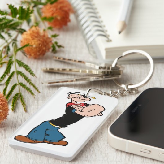 Sleutelhanger Popeye (Voorkant Rechts)